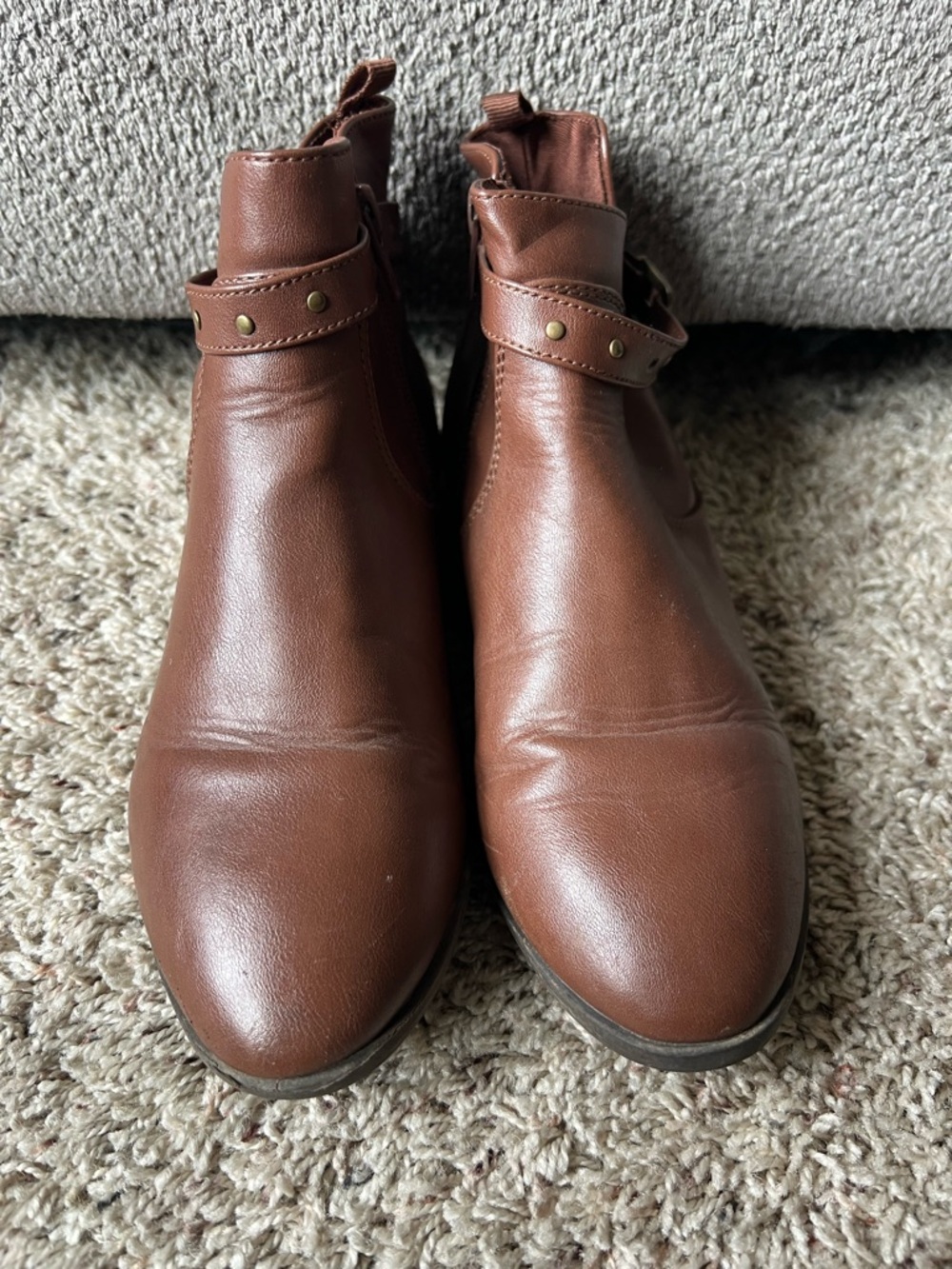 Classic Brown Women's Ankle Booties